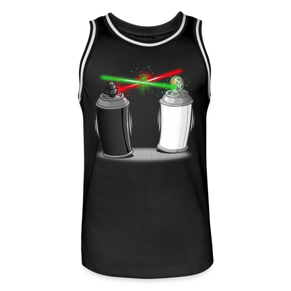 Graffiti Urbain sur Maillot de basket Homme