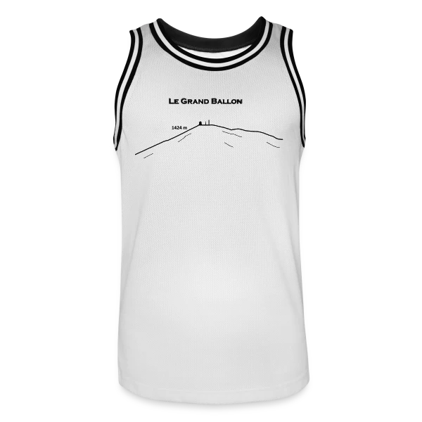 Le Grand Ballon sur Maillot de basket Homme