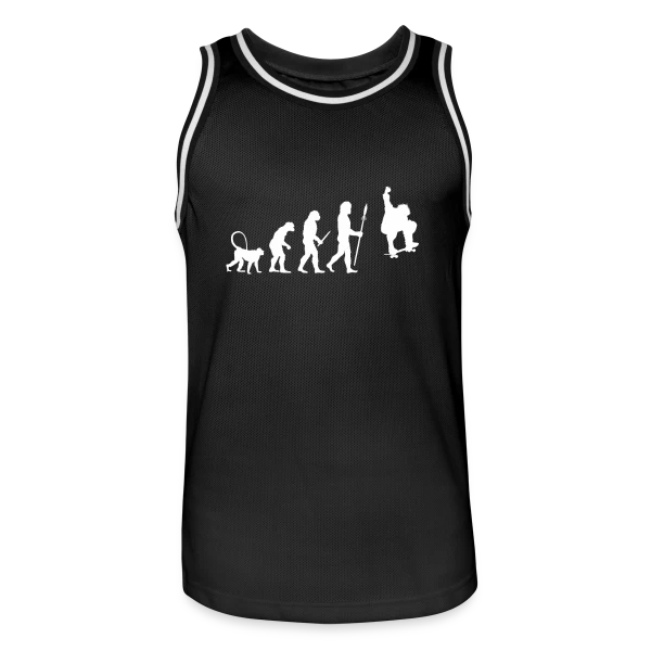 Évolution du Skater sur Maillot de basket Homme