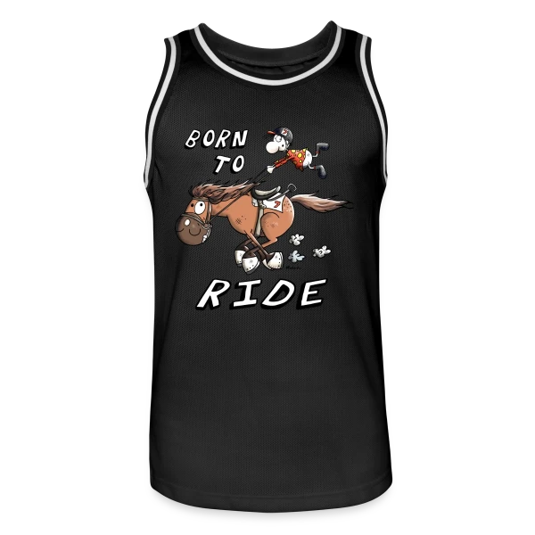 Né Pour Rouler sur Maillot de basket Homme