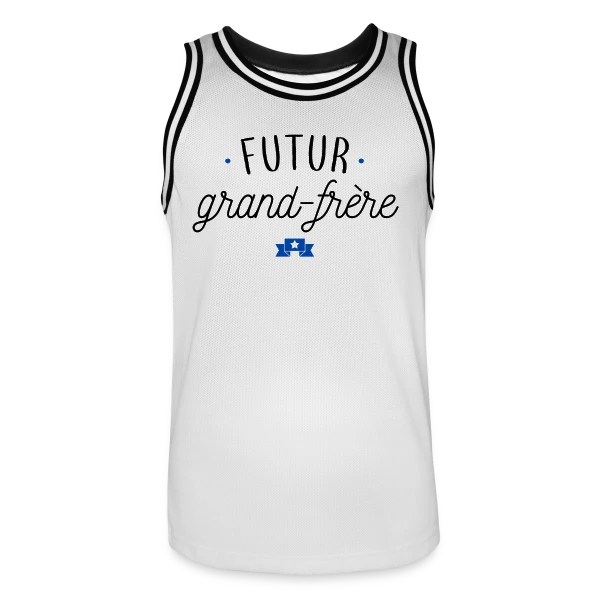 Futur Grand Frère sur Maillot de basket Homme