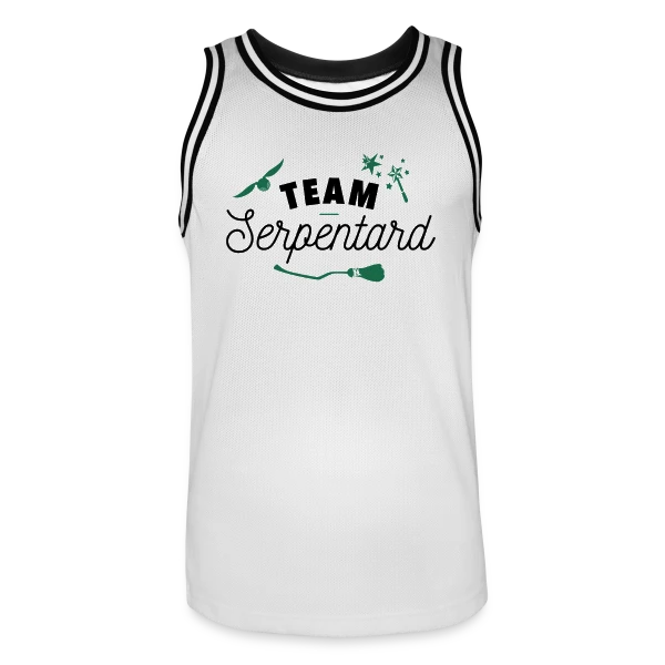 Team Serpentard - Fier et Ambitieux sur Maillot de basket Homme