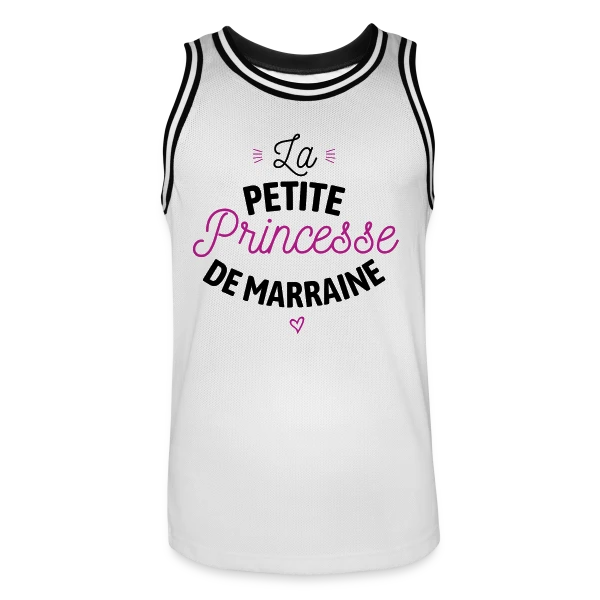 Ma Filleule, Ma Princesse sur Maillot de basket Homme