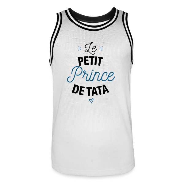 Mon Petit Prince de Tata sur Maillot de basket Homme