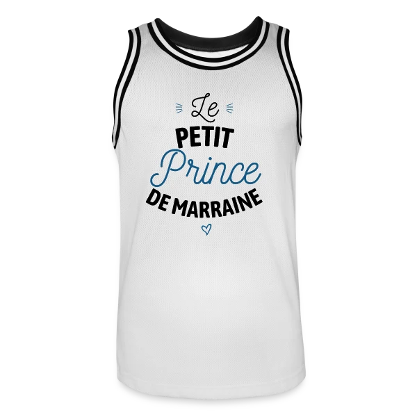 Mon Petit Prince de Marraine sur Maillot de basket Homme