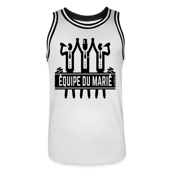 EVG Équipe du Marié : La Fête Inoubliable sur Maillot de basket Homme