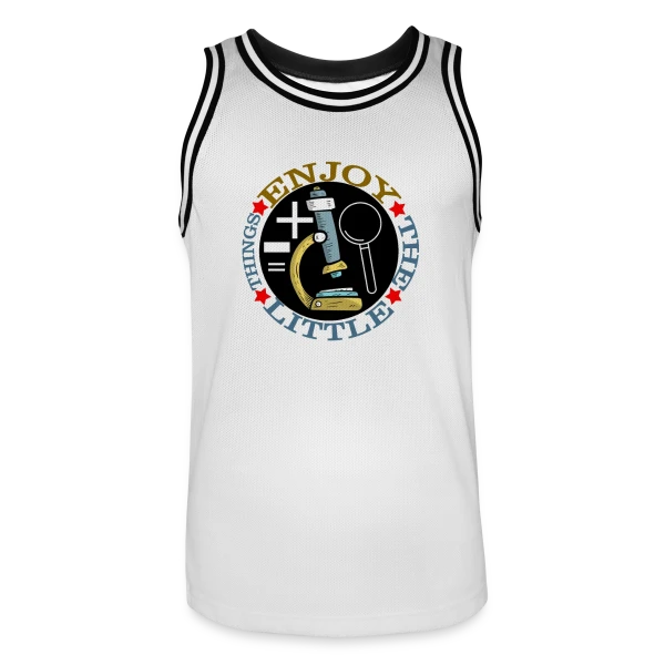 L'Art de la Science sur Maillot de basket Homme