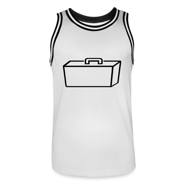Valise Contours Graphiques sur Maillot de basket Homme