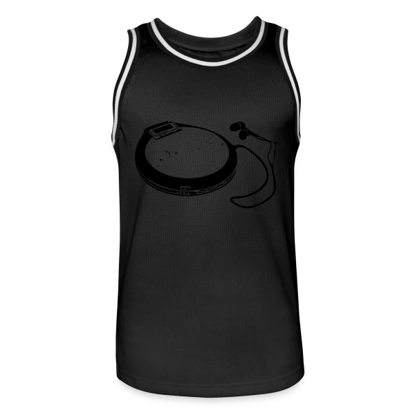Discman Rétro Audio sur Maillot de basket Homme
