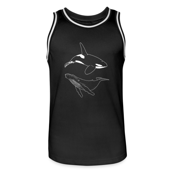 Vagues de l'Océan sur Maillot de basket Homme