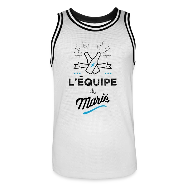 EVG L'Équipe du Marié sur Maillot de basket Homme