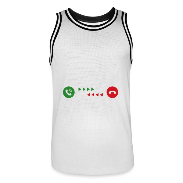 La Montagne M'Appelle sur Maillot de basket Homme