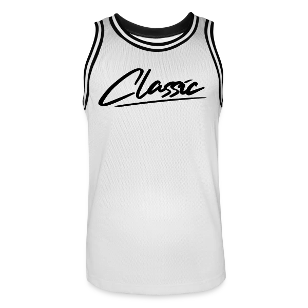 Typographie "Classic" Élégante sur Maillot de basket Homme