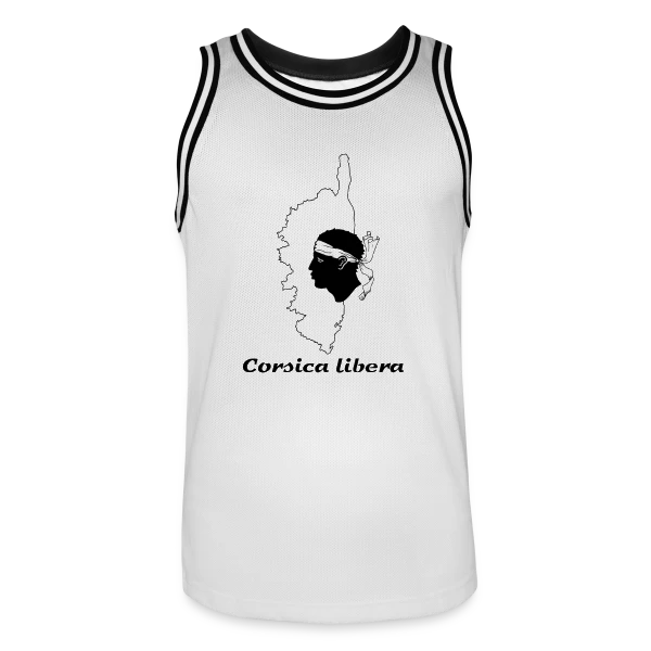 Corsica Libera sur Maillot de basket Homme