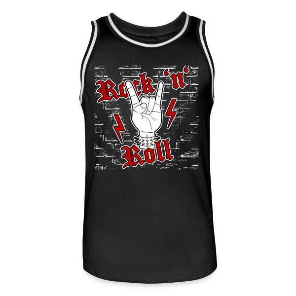 Authentique Rock 'n' Roll sur Maillot de basket Homme