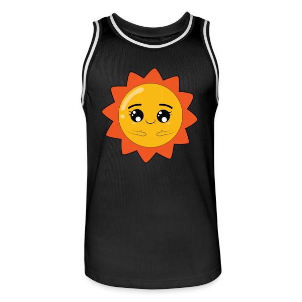Rayon de Soleil Éclatant sur Maillot de basket Homme