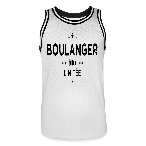 Maître Boulanger - Édition Limitée sur Maillot de basket Homme