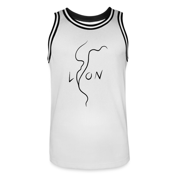 Lyon Confluence Fluviale sur Maillot de basket Homme