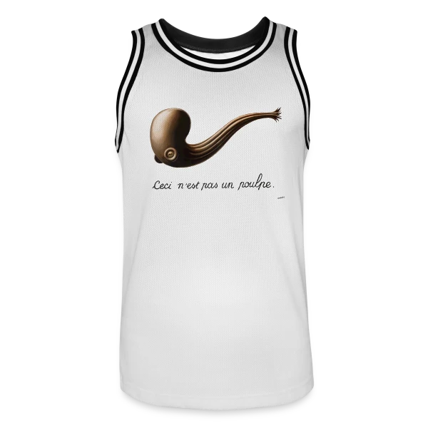 Ceci n'est pas un Poulpe sur Maillot de basket Homme