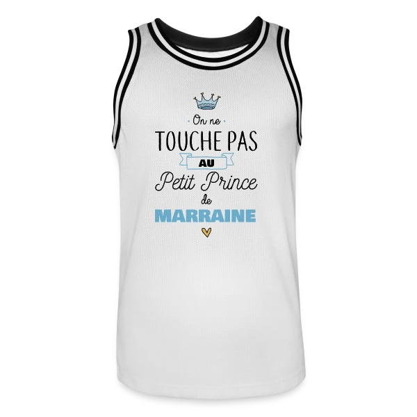 Mon Petit Prince de Marraine sur Maillot de basket Homme