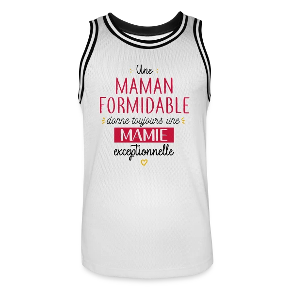 Mamie Exceptionnelle sur Maillot de basket Homme