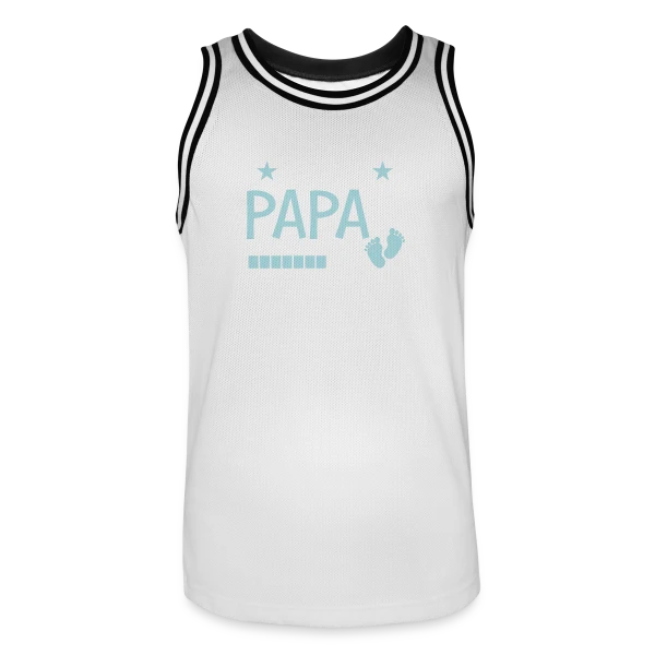 Bientôt Papa : Le Cadeau Idéal du Futur Père sur Maillot de basket Homme