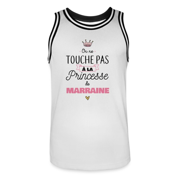 Ma Princesse de Marraine sur Maillot de basket Homme