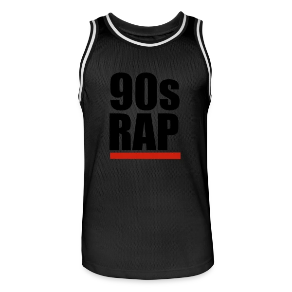 Rap Années 90 Style sur Maillot de basket Homme