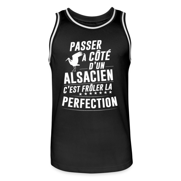 L'Alsacien Parfait sur Maillot de basket Homme
