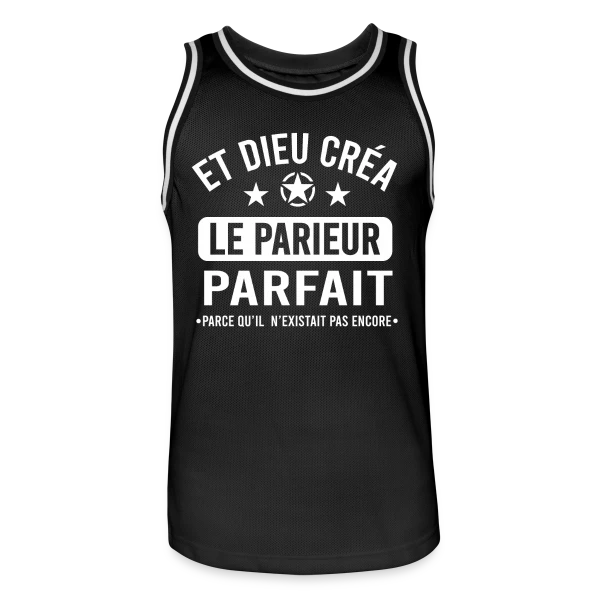 Parieur Sportif Pro sur Maillot de basket Homme