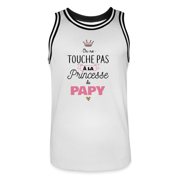 La Princesse de Papy sur Maillot de basket Homme