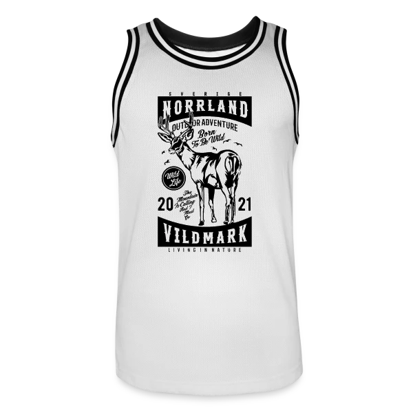 Norrland Vildmark 2021 : L'Aventure Suédoise sur Maillot de basket Homme