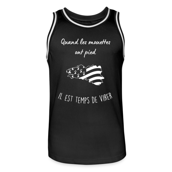Bretagne Élégante sur Maillot de basket Homme