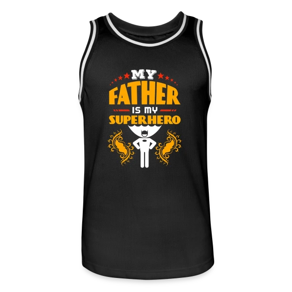 Super Papa Exceptionnel - Cadeau Fête des Pères sur Maillot de basket Homme