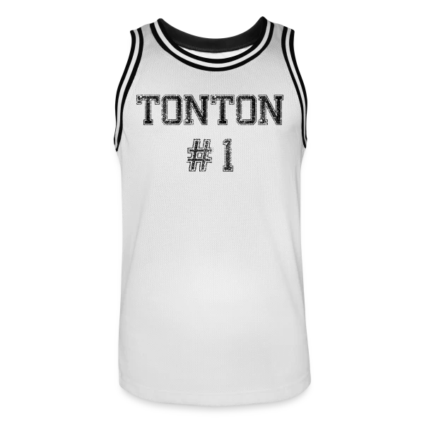 Tonton #1 - Le Meilleur des Oncles sur Maillot de basket Homme