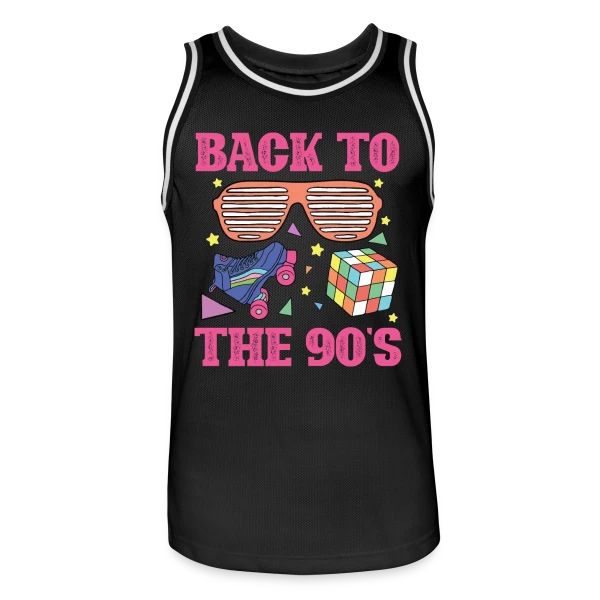 Retour Années 90 Fun sur Maillot de basket Homme