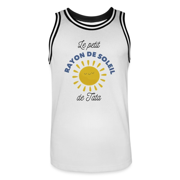 Le Rayon de Soleil de Tata sur Maillot de basket Homme