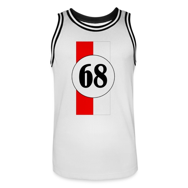Alsace Haut-Rhin 68 sur Maillot de basket Homme