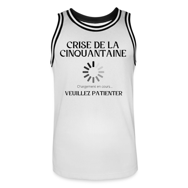 Crise Cinquantaine Chargement sur Maillot de basket Homme