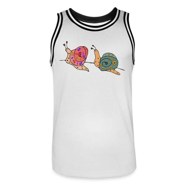 L'Escargot Chic sur Maillot de basket Homme