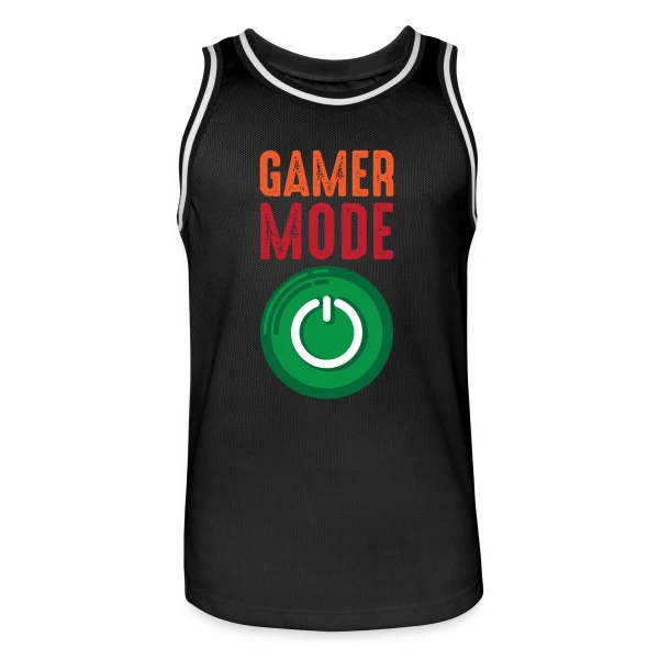Passion Gaming : Manette et Dragons sur Maillot de basket Homme
