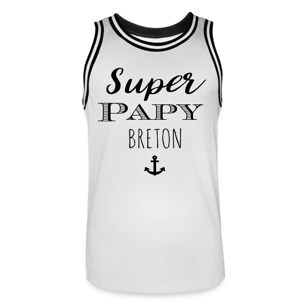 Super Papy Breton sur Maillot de basket Homme