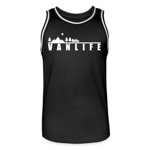 Van Life Évasion Montagne sur Maillot de basket Homme