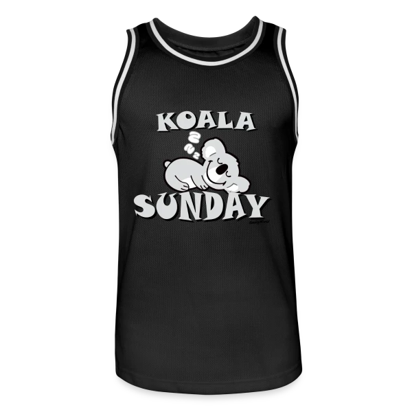 Koala du Dimanche, Smiley Fatigué sur Maillot de basket Homme