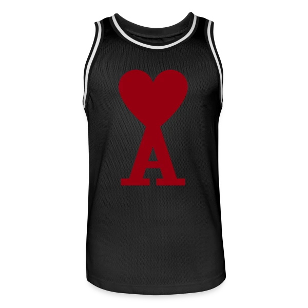 Cœur Ami Paris sur Maillot de basket Homme