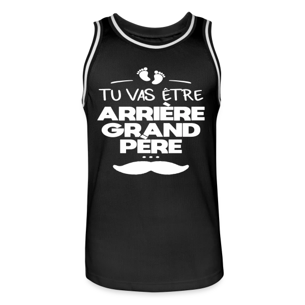 Le Super Futur Arrière-Grand-Père sur Maillot de basket Homme