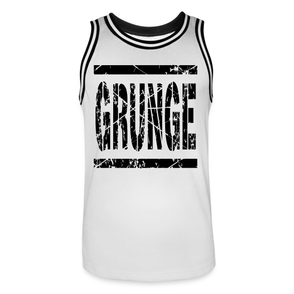 Grunge Effet Tampon sur Maillot de basket Homme