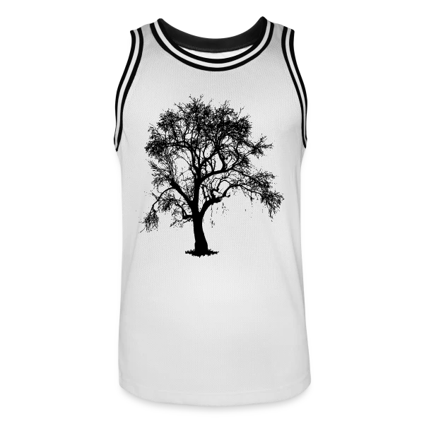 Sauvez les Arbres - Amoureux de la Forêt sur Maillot de basket Homme