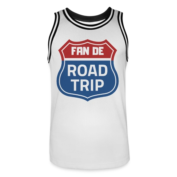 Écusson Fan de Road Trip sur Maillot de basket Homme