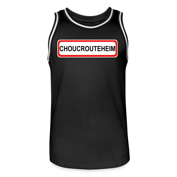 Choucrouteheim: Capitale de la Choucroute sur Maillot de basket Homme